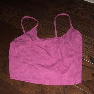 Pacsun Pink Crop Top